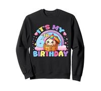 It's My 6th Birthday Girl Kawaii Dumpling Pastel Estética Sudadera