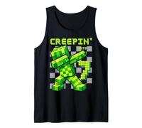 It's My 7th Birthday Boy Gamer Creepin' Into 7 Gamer Pixel Camiseta sin Mangas