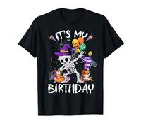 It's My 7th Birthday Skeleton Lover 7 Year Old Boys Girls Camiseta