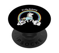 It's My 7th Cute Unicorn 7 Year Old Girls PopSockets PopGrip Adhesivo