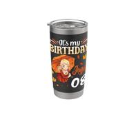 It's My Birthday Born On August 8th Happy Me Cute Autumn Girl Vaso térmico de acero inoxidable de doble pared