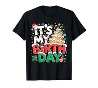 It's My Birthday Cake Navidad Niños Niñas Diciembre Navidad Camiseta