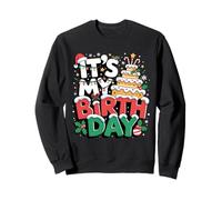 It's My Birthday Cake Navidad Niños Niñas Diciembre Navidad Sudadera