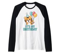It's My Birthday Camiseta Manga Raglan