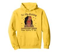 It's My Birthday Capricornio Queen Loc'd Hair Black Women Sudadera con Capucha
