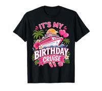 It's My Birthday Cruise Matching Family Cruise Vacation Trip Camiseta