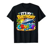 It's My Birthday Cruise Matching Family Cruise Vacation Trip Camiseta