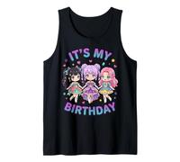 It's My Birthday - Cute Birthday Girl KPOP Chibi Camiseta sin Mangas