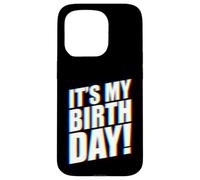 It's My Birthday EDM Carcasa para iPhone 15 Pro