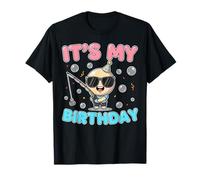 It's My Birthday Fishing Reel It In Angler Vibes Camiseta