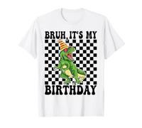 It's My Birthday Happy Kids T-Rex Boys - fiesta de cumpleaños de dinosaurio Camiseta