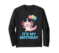 It's My Birthday Kawaii Axolotl Manga Larga