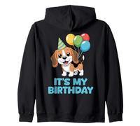 It's My Birthday Kawaii Beagle Sudadera con Capucha
