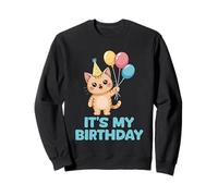 It's My Birthday Kawaii Cat Girl Sudadera