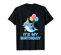 It's My Birthday Kawaii Dolphin Camiseta