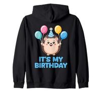 It's My Birthday Kawaii Hedgehog Sudadera con Capucha