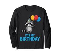 It's My Birthday Kawaii Racoon Manga Larga