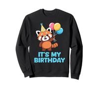 It's My Birthday Kawaii Red Panda Sudadera