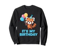 It's My Birthday Kawaii Red Panda Sudadera