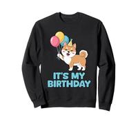 It's My Birthday Kawaii Shiba Inu Sudadera