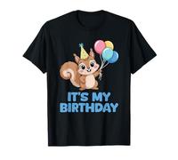 It's My Birthday Kawaii Squirrel Camiseta