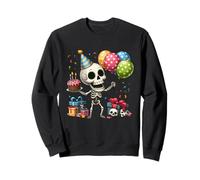It's My Birthday Party Halloween Esqueleto Cumpleaños Niño Sudadera
