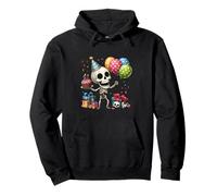 It's My Birthday Party Halloween Esqueleto Cumpleaños Niño Sudadera con Capucha