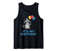 It's My Birthday Racoon Camiseta sin Mangas