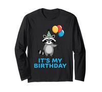 It's My Birthday Racoon Manga Larga