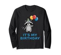 It's My Birthday Racoon Manga Larga