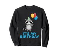 It's My Birthday Racoon Sudadera