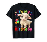 It's My Birthday Sheep Women, Girls Happy Camiseta