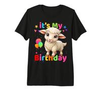 It's My Birthday Sheep Women, Girls Happy Camiseta Premium
