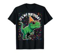 It's My Birthday Trex Rwar Dino Mite Cumpleaños Niño Niña Camiseta