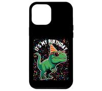 It's My Birthday Trex Rwar Dino Mite Cumpleaños Niño Niña Carcasa para iPhone 12 Pro MAX
