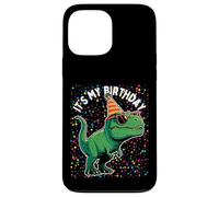 It's My Birthday Trex Rwar Dino Mite Cumpleaños Niño Niña Carcasa para iPhone 13 Pro MAX