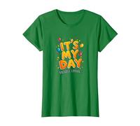 It's My Day Birthday Edition - Cita Festiva de celebración Camiseta, Mujer, Verde Kelly, XL