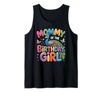 It's My Mama's Birthday Pavo Real Mom Family Bday Camiseta sin Mangas
