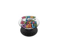 It's My Mama's Birthday Pavo Real Mom Family Bday PopSockets PopGrip Adhesivo