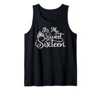 It's My Sweet Dieciséis, 16 años de Edad, niñas 16 cumpleaños Camiseta sin Mangas