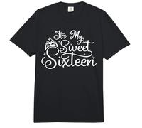 It's My Sweet Dieciséis, 16 años de Edad, niñas 16 cumpleaños Comfort Colors Adult Heavyweight T-Shirt