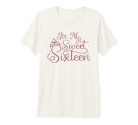 It's My Sweet Dieciséis 16 Years Old Girls 16th Birthday Camiseta Premium