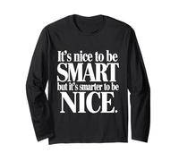 It's Nice to be Smart But It's Smarter to be Nice Manga Larga