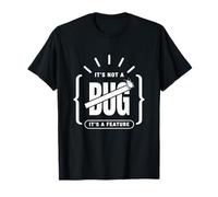 It's Not A Bug Its A Feature Funny Programmer Design Camiseta