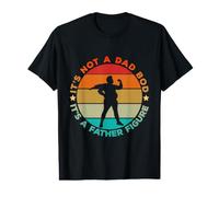 It's Not a Dad BOD It's a Father Figura Funny Superhero Dad Camiseta gráfica económica