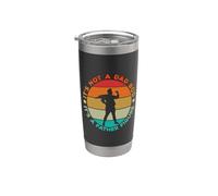 It's Not a Dad Bod It's a Father Figura Funny Superhero Dad Vaso térmico de acero inoxidable de doble pared