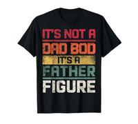 It's Not a Dad Bod It's a Father Figura sarcástica Retro Camiseta