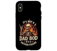It's Not A Dad Bod It's A Father Figure Funny Father's Day Carcasa para iPhone X/XS