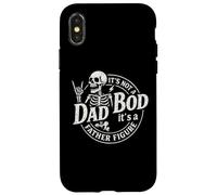 It's Not A Dad Bod It's A Father Figure Funny Father's Day Carcasa para iPhone X/XS