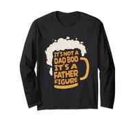 It's Not A Dad BOD It's A Father Figure Lager Funny Beer Manga Larga